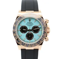ROLEX DAYTONA 40MM TURQUOISE DIAL WATCH 126518LN YG