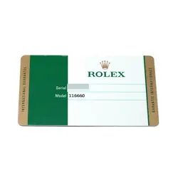 USED ROLEX Sea-Dweller Deep Sea 116660 Blue Case: 44×44mm Men's Watch #106215