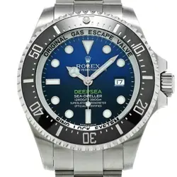 USED ROLEX Sea-Dweller Deep Sea 116660 Blue Case: 44×44mm Men's Watch #106215