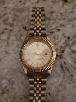 MENS ROLEX VINTAGE OYSTER PERPETUAL DATEJUST WATCH