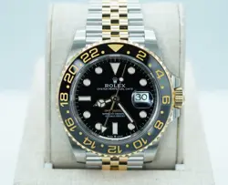ROLEX 126713GRNR GMT MASTER 2 GREY BLACK BEZEL JUBILEE BAND 2024 WARRANTY