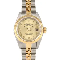 AUTHENTIC ROLEX DATEJUST 79173 SSXYG AUTOMATIC #P  #260-005-775-8596