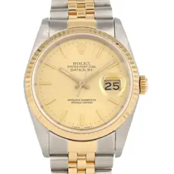 AUTHENTIC ROLEX DATEJUST 16233 SSXYG AUTOMATIC #L  #230-000-065-4288