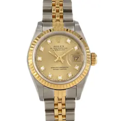 AUTHENTIC ROLEX DATEJUST 69173G. SSXYG AUTOMATIC #R  #260-006-597-1253