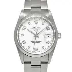 ROLEX OYSTER PERPETUAL DATE 15200 WHITE WATCH 681087