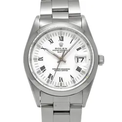ROLEX OYSTER PERPETUAL DATE 15200 WHITE WATCH 679736