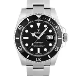 ROLEX SUBMARINER 116610LN DATE DISPLAY DIVER'S WATCH #025
