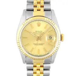 ROLEX DATEJUST 16233 DATE DISPLAY COMBI #106