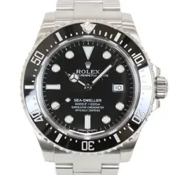 USED ROLEX SEA-DWELLER 4000 116600 BLACK CASE: 40MM MEN'S WATCH #108015