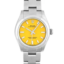 ROLEX OYSTER PERPETUAL 31 277200 YELLOW DIAL #042