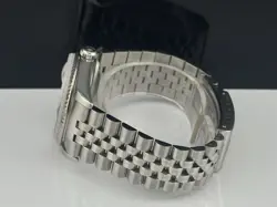 Rolex 36mm Datejust Mens 2002 Stainless Steel Jubilee White Roman Dial Ref 16234