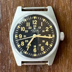 ROLEX VINTAGE MILITARY HAND-WINDING WATCH 36MM FROM JAPAN