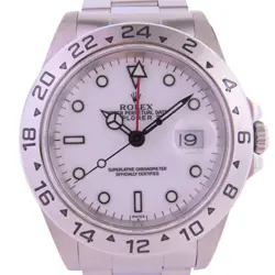 ROLEX EXPLORERⅡ 16570 AUTOMATIC WATCH STAINLESS STEEL  WHITE