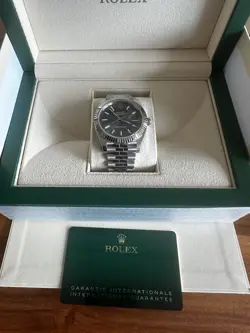 41MM RHODIUM FLUTED/JUBILEE
