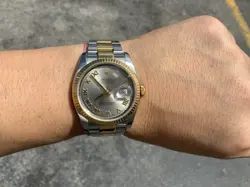 ROLEX DATEJUST 36MM STEEL & GOLD REF: 116233