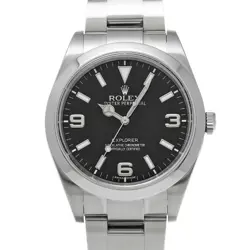 ROLEX EXPLORER 214270 BLACK WATCH 660292