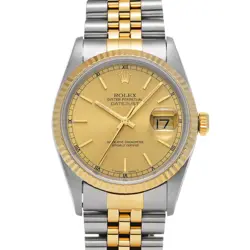ROLEX DATEJUST 16233 CHAMPAGNE WATCH 655834