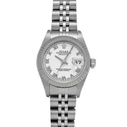 ROLEX DATEJUST 79174 WHITE WATCH 655832