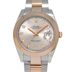 ROLEX DATEJUST 41 126301G SUNDUST/DIAMOND WATCH 624166