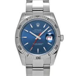 ROLEX DATEJUST TURN-O-GRAPH 116264 BLUE WATCH 624354