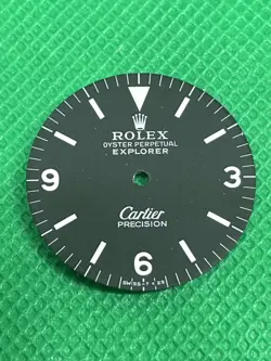 ROLEX AIR-KING 5500 EXPLORER DIAL SINGER MARK FITS 1520/1530/1560/1570 USED FRO