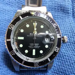 ROLEX OR NOT OYSTER PERPETUAL DATE SUBMARINER 1000FT/800M GARAGE SALE FIND