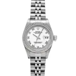ROLEX DATEJUST 79174 WHITE WATCH 669932