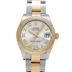 ROLEX DATEJUST 31 VI DIAMOND 278273 SILVER/DIAMOND WATCH 669606