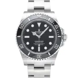 ROLEX SUBMARINER 124060 BLACK WATCH 677415