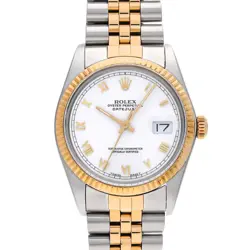 ROLEX DATEJUST 16013 WHITE WATCH 671327