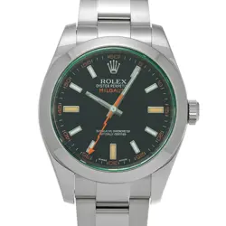 ROLEX MILGAUSS 116400GV INTENSE BLACK WATCH 666141