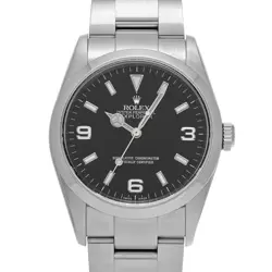 ROLEX EXPLORER 114270 BLACK WATCH 654684