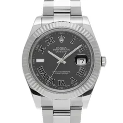ROLEX DATEJUSTII 116334 GRAY WATCH 662965