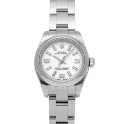 ROLEX OYSTER PERPETUAL 26 176200 WHITE WATCH 664432