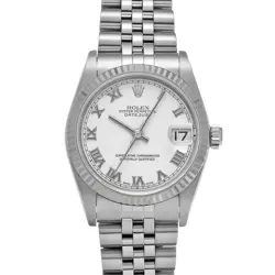ROLEX DATEJUST 78274 WHITE WATCH 663710