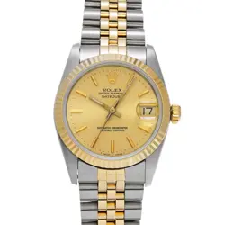 ROLEX DATEJUST 68273 CHAMPAGNE WATCH 663667