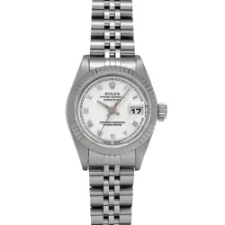ROLEX DATEJUST 69174 WHITE WATCH 661649
