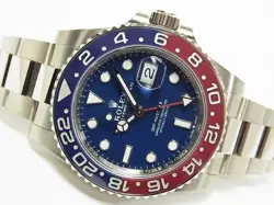 ROLEX GMT MASTERII WG MIDNIGHT BLUE 126710BLRO UNUSED MENS126719BLRO