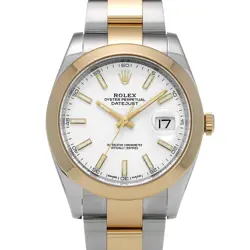 ROLEX DATEJUST 41 126303 WHITE WATCH 656203