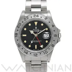USED ROLEX EXPLORER II 16570 BLACK CASE: 40×40MM MEN'S WATCH #10105415