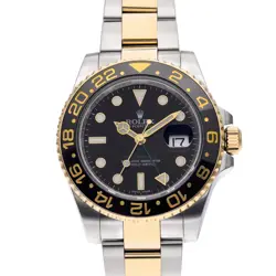 ROLEX GMT-MASTERII 116713LN BLACK WATCH 669325