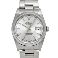 ROLEX DATEJUST 16200 SILVER WATCH 667143