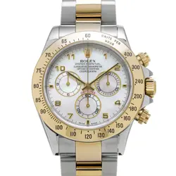 ROLEX COSMOGRAPH DAYTONA 116523NA WHITE SHELL WATCH 663641
