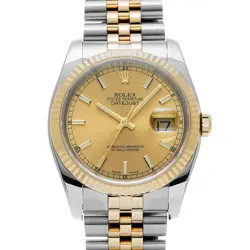ROLEX DATEJUST 116233 CHAMPAGNE WATCH 668624