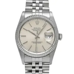 ROLEX DATEJUST 16234 SILVER WATCH 667337