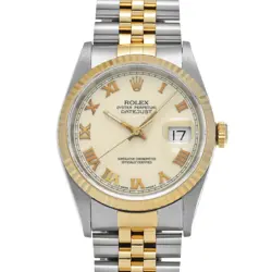 ROLEX DATEJUST 16233 IVORY WATCH 667184