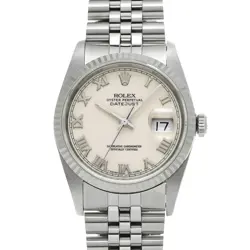 ROLEX DATEJUST 16234 IVORY WATCH 668085