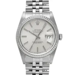 ROLEX DATEJUST 16234 SILVER WATCH 666648