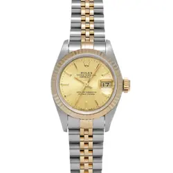 ROLEX DATEJUST 69173 CHAMPAGNE WATCH 663648