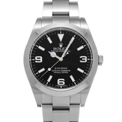 ROLEX EXPLORER 214270 BLACK WATCH 663590